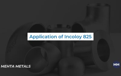A list of applications for Incoloy 825
