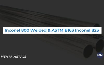 Inconel 800 Welded Pipes, ASTM B163 Inconel 825 Welded Tubes