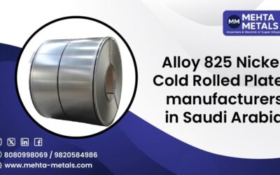 Alloy 825 Nickel Cold Rolled Plate Manufacturers in Saudi Arabia